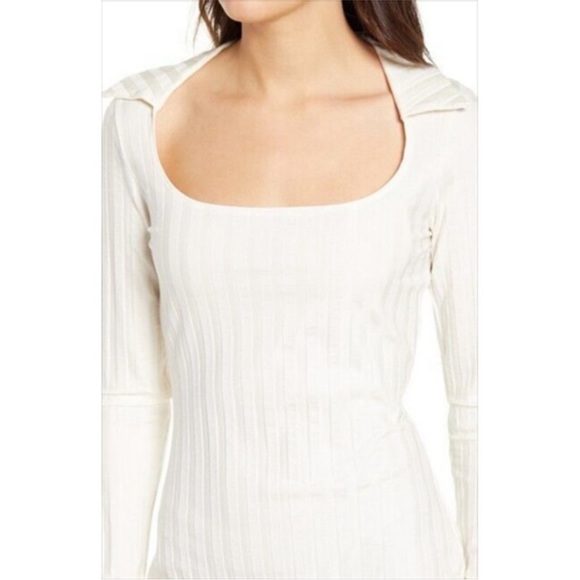 NEW Reformation Vittoria Dress Ivory Medium - Picture 4 of 17